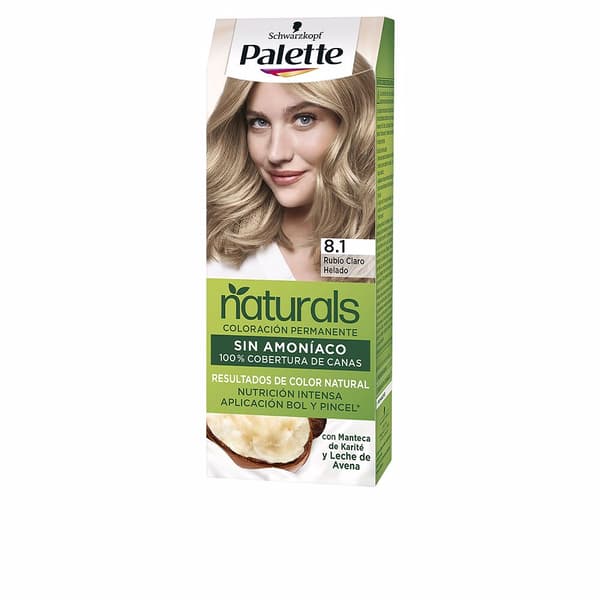 PALETTE NATURAL dye #8.1-light blonde-ice 1 u