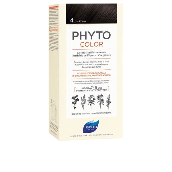 PHYTOCOLOR #4-dark brown 4 u