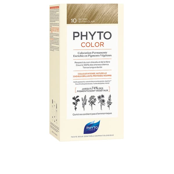 PHYTOCOLOR #10-extra light blonde 4 u