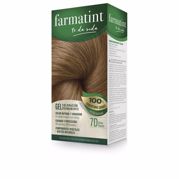 FARMATINT GEL permanent colouring #7d-gold blonde 5 u