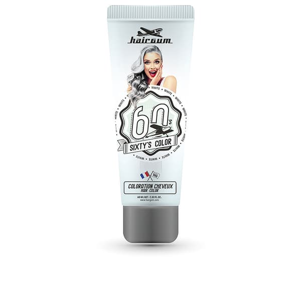 HAIRGUM SIXTY'S COLOR dye #white