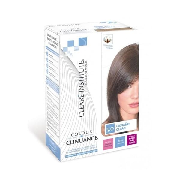 CLEARÉ INSTITUTE CLINUANCE COLOR delicate hair #5.0-light brown 1 u