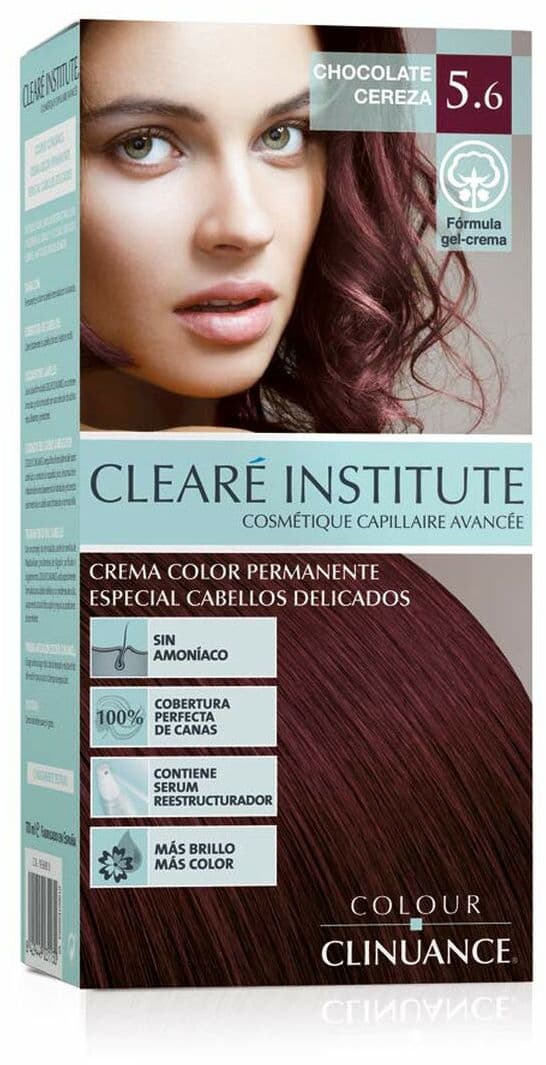 Permanent Colour Creme Clearé Institute Colour Clinuance Nº 5.6-chocolate cereza