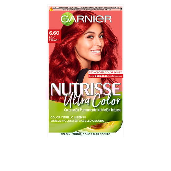 GARNIER NUTRISSE #6.60-vibrant red 3 u