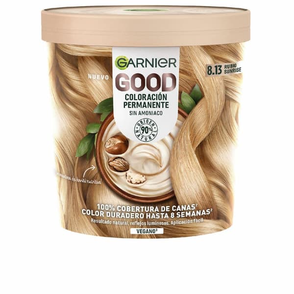 Good permanent color #8.13-blonde Garnier 217 ml