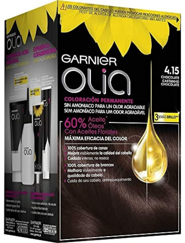 Dye No Ammonia Olia Garnier 3600541234574 Chocolate