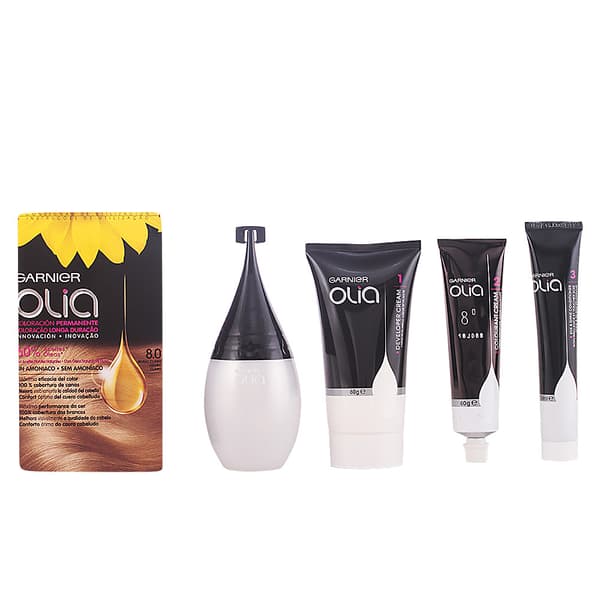 GARNIER OLIA Permanent Colouring #8,0 Light Blonde set