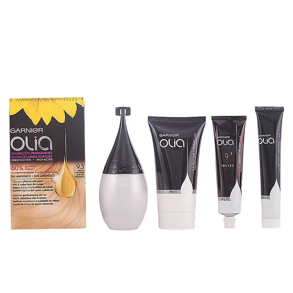 GARNIER OLIA Permanent Colouring #9,3 Very Light Golden Blonde set