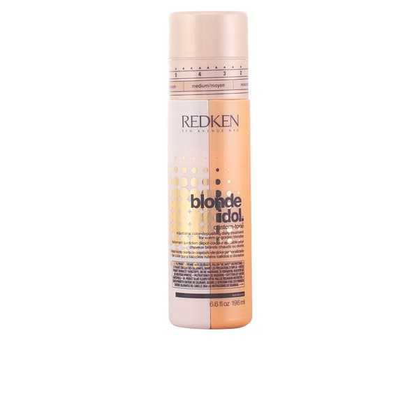 REDKEN BLONDE IDOL custom-tone #warm or golden blondes 196 ml