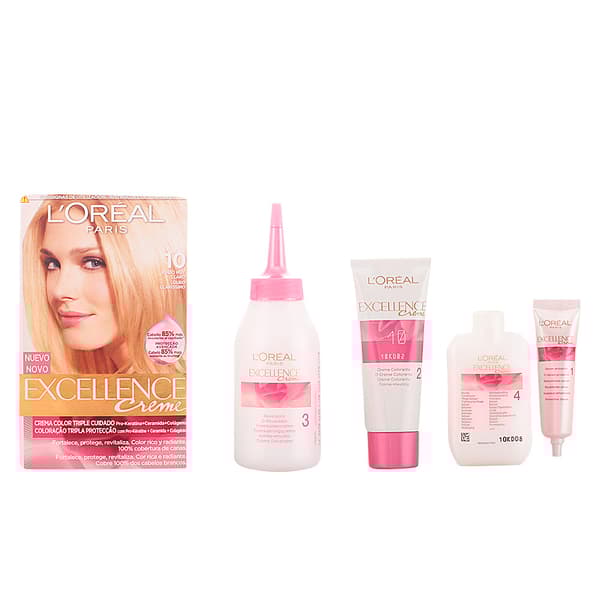 L'ORÉAL PARIS EXCELLENCE Cream colour #10 very light blonde 192 ml