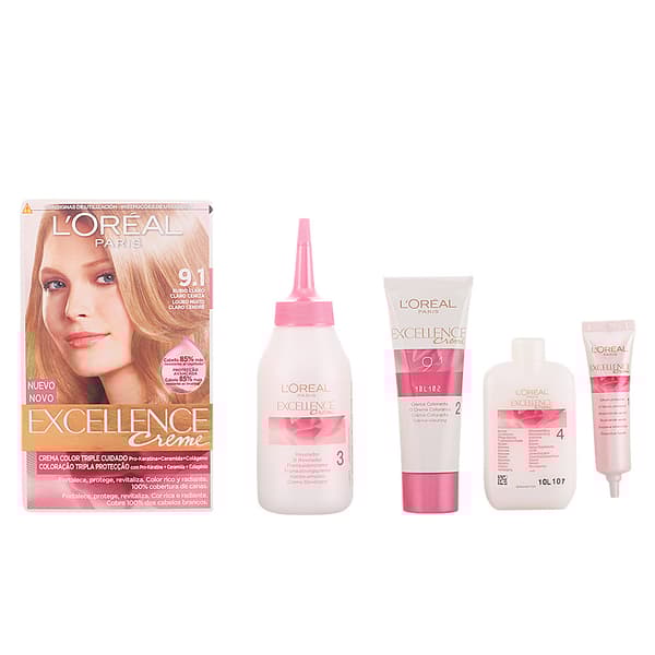 L'ORÉAL PARIS EXCELLENCE Creme dye #9.1-light ash blonde 192 ml