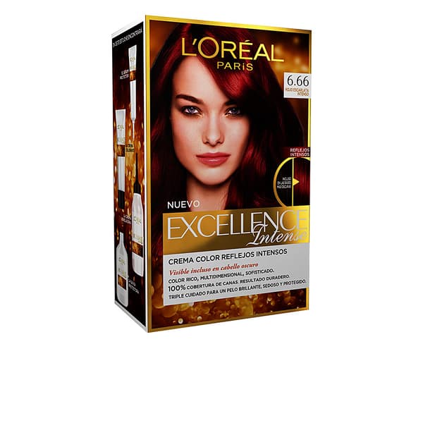 L'ORÉAL PARIS EXCELLENCE INTENSE #6.66-Intense Scarlet Red 1 pc