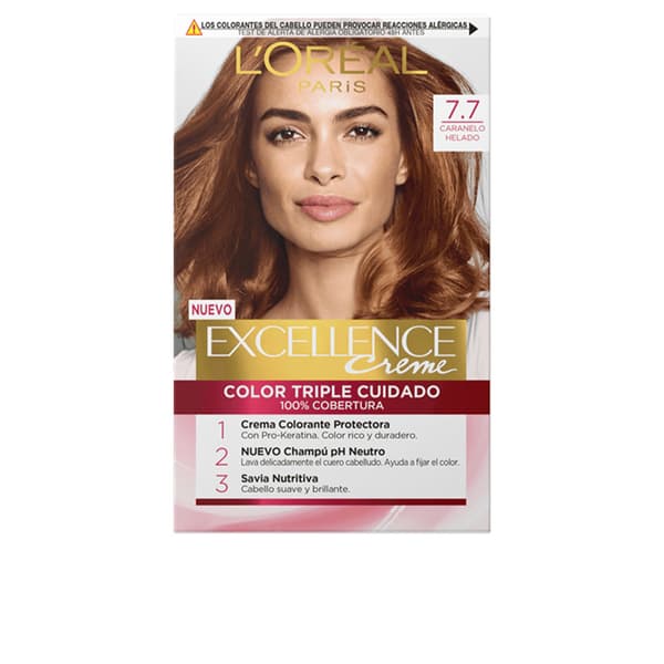 L'ORÉAL PARIS EXCELLENCE Cream Dye #7.7-Ice Caramel 192 ml