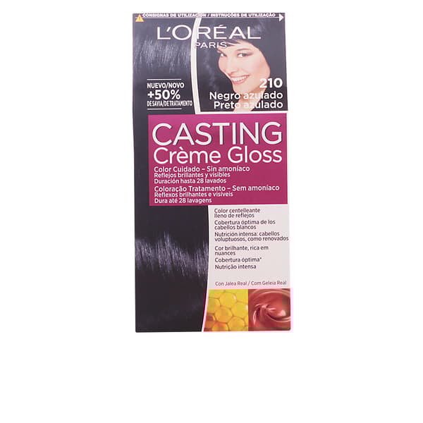 L'ORÉAL PARIS CASTING CREME GLOSS #210-bluish black 180 ml