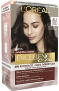 Miniatyrbilde 1 av 3: Permanent Dye L'Oreal Make Up Excellence Dark Brown