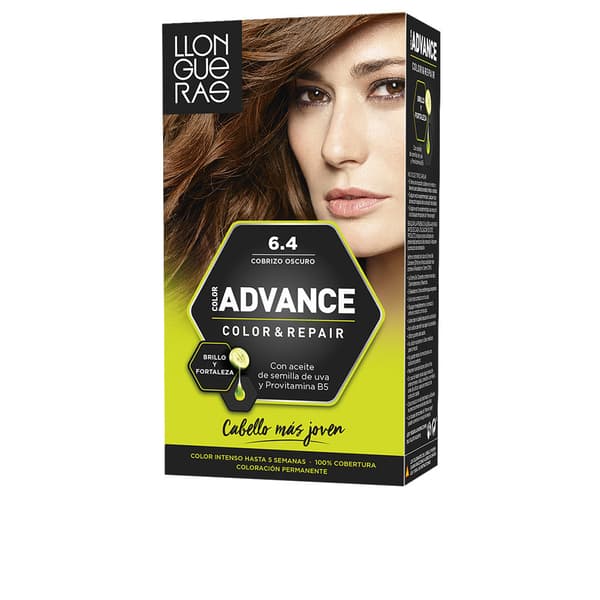 LLONGUERAS COLOUR ADVANCE #6,4-dark copper 1 u