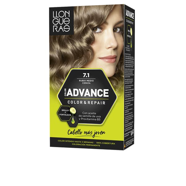 LLONGUERAS COLOUR ADVANCE #7,1- ash blonde 1 u