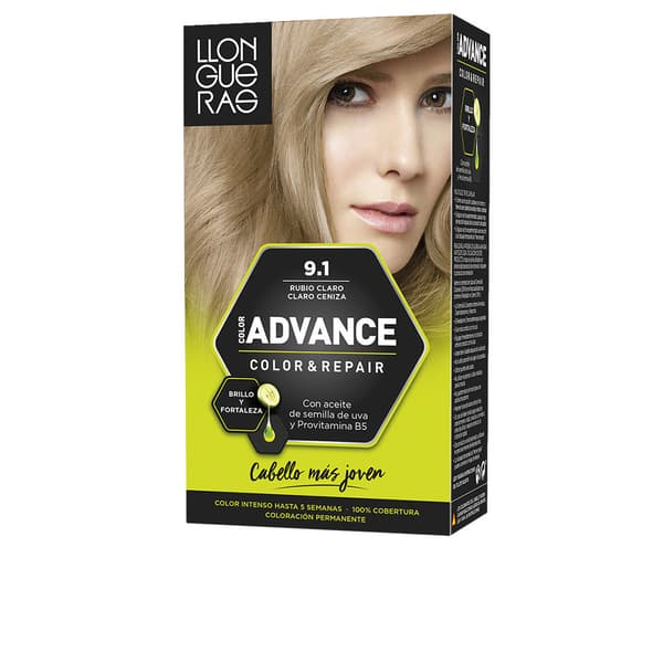LLONGUERAS COLOUR ADVANCE #9,1-light blonde ash 1 u