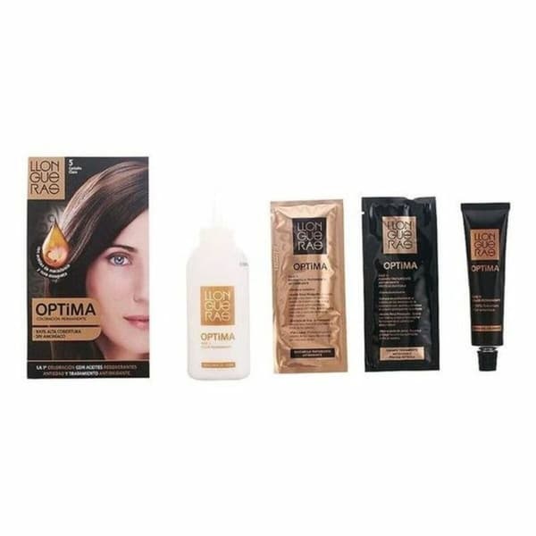 Hair colour #5-light brown Llongueras Optima 1 unit