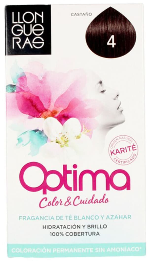 Coloration Permanente en Crème Optima Color Y Cuidado 4 Llongueras
