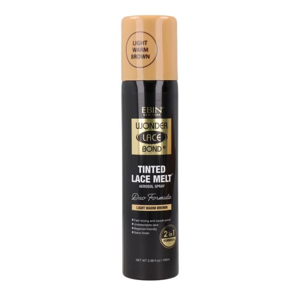 Perukfärg Ebin New York Tinted Lace Melt Light Warm Brown 100 ml