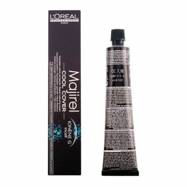 Pysyvä väriaine Majirel Cool-Cover L'Oreal Professionnel Paris LMCC718 Nº 7,18 50 ml