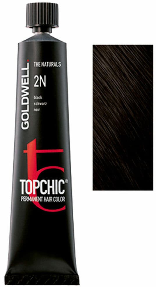 Permanent Dye Goldwell TOPCHIC Nº 2N 60 ml