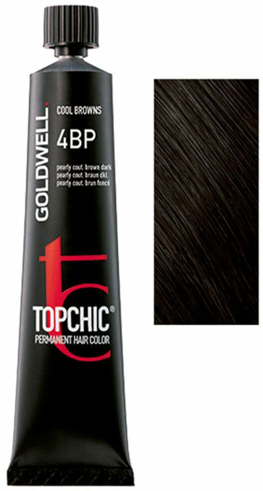 Permanent Dye Goldwell TOPCHIC Nº 4BP 60 ml