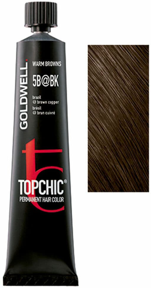 Permanent Dye Goldwell TOPCHIC Nº 5B@BK 60 ml