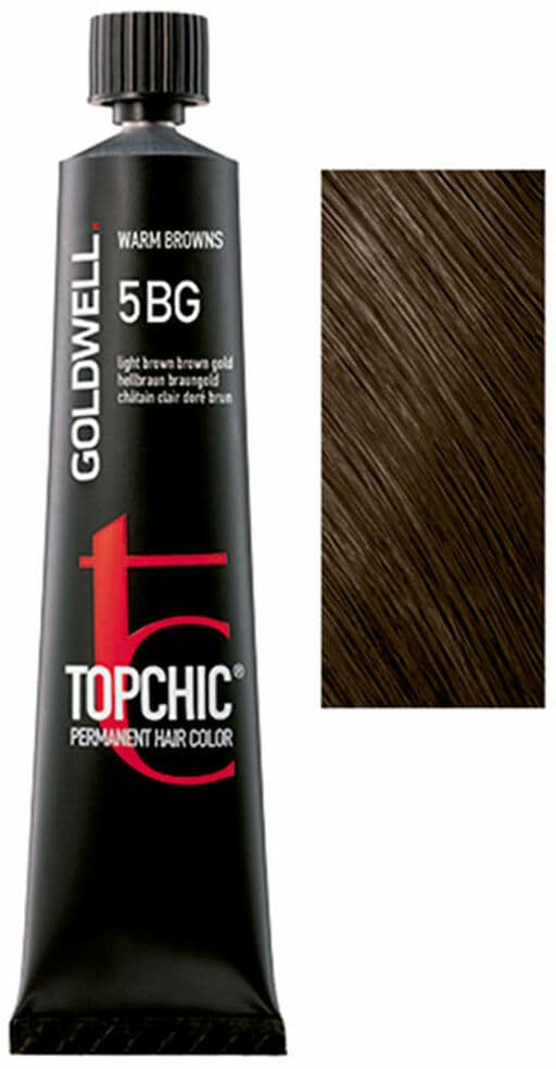 Permanent Dye Goldwell TOPCHIC Nº 5BG 60 ml