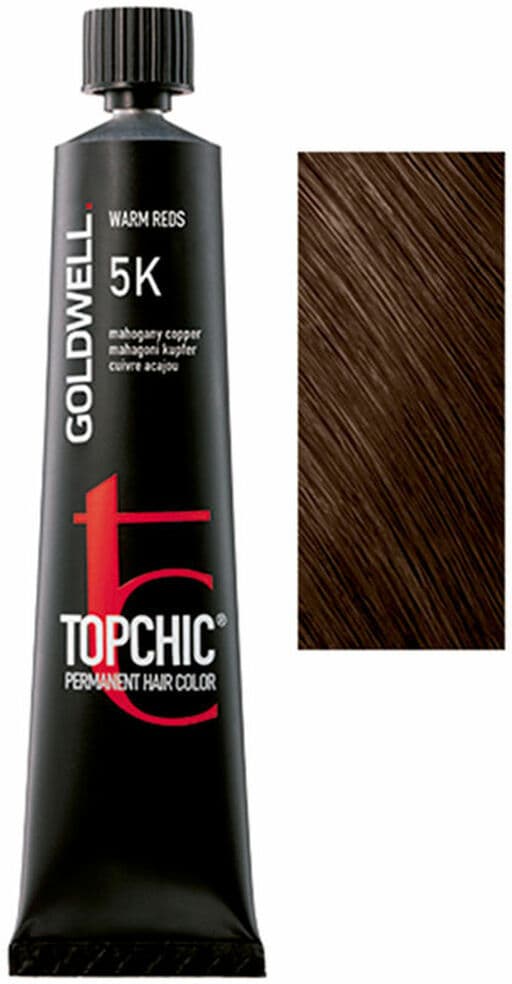 Permanent Dye Goldwell TOPCHIC Nº 5K 60 ml