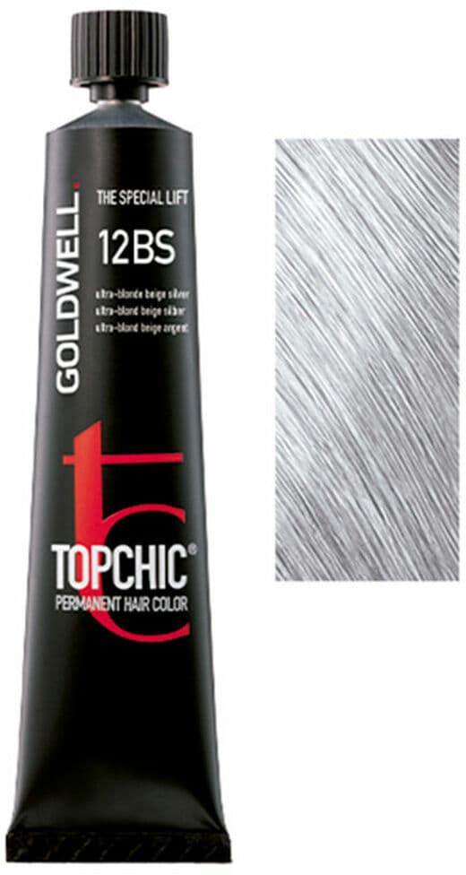 Permanent Dye Goldwell TOPCHIC Platinum Blonde Nº 12BS 60 ml