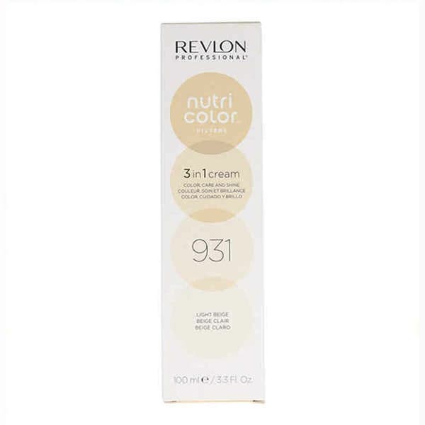 Pysyvä värivoide Revlon Nutri Color 3-in-1 931 - Light Beige (100 ml)