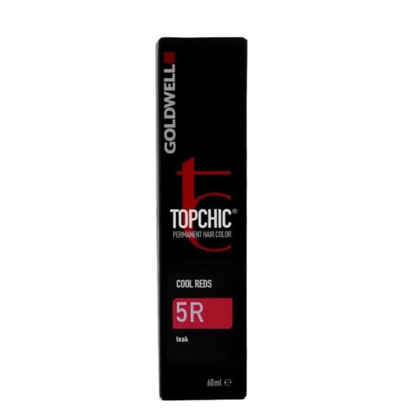 Goldwell Topchic Cool Reds Teak 5R Permanent hårfärg 60ml.