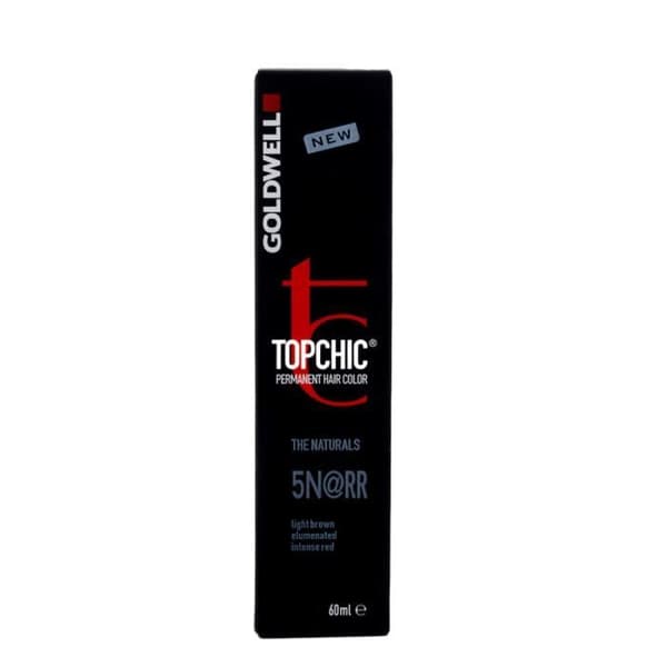 Goldwell Topchic The Naturals Ljusbrun 5N@RR Permanent hårfärg 60ml.
