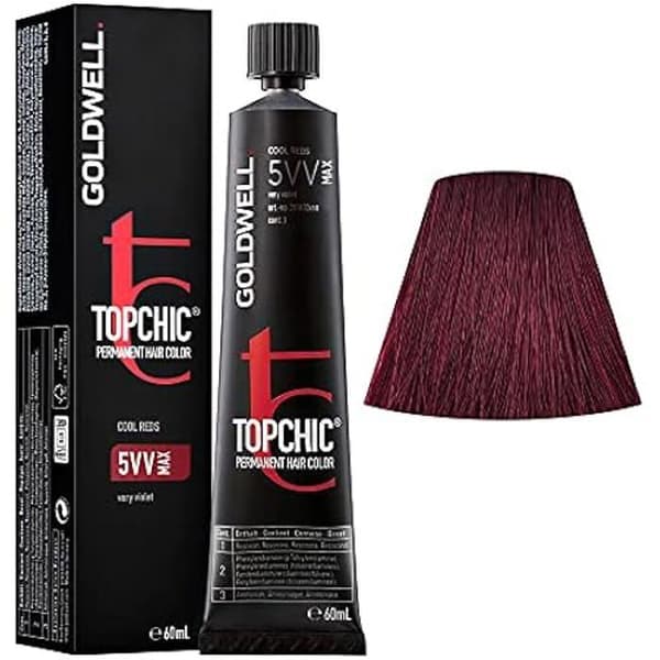 Hårfärgning - GOLDWELL - Topchic - 5VV Max - Kräm - 0,06 L
