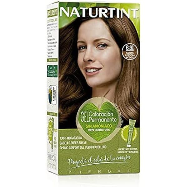Naturtint | Permanent färgning utan ammoniak | 100 % vitt hår täckning | Naturlig och långvarig färg | 170 ml