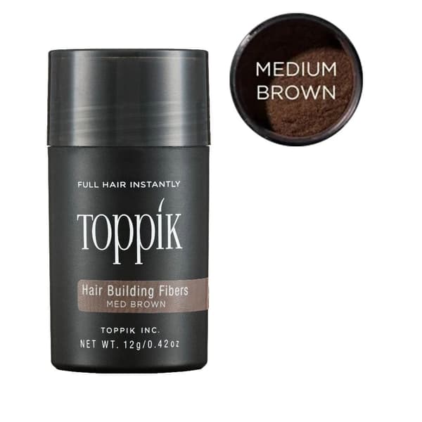 Toppik Hair Building Fibers 12g Medium Brown