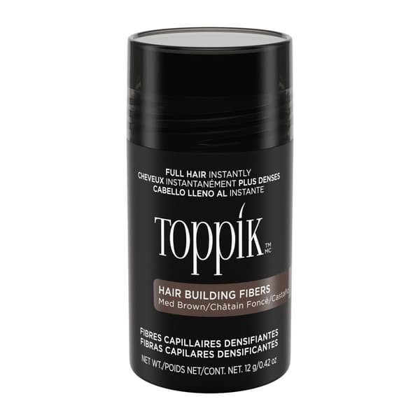Toppik Hair Building Fibers 12g Medium Brown