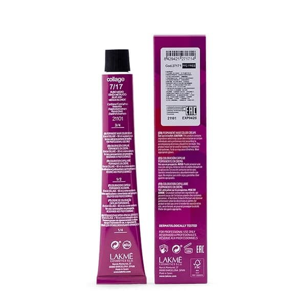 Lakme Collage 7/17 Permanent Color 60ml