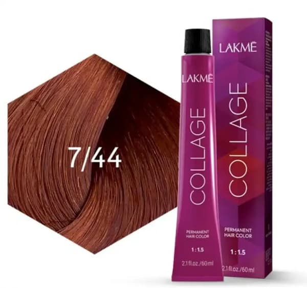 Lakme Collage 7/44 Permanent Color 60ml