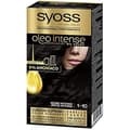 Miniatyrbild 1 av 2: Permanent färgning - SYOSS - Oleo Intense - Tone 1-10 intensiv svart - Ammoniakfri - 2 enheter
