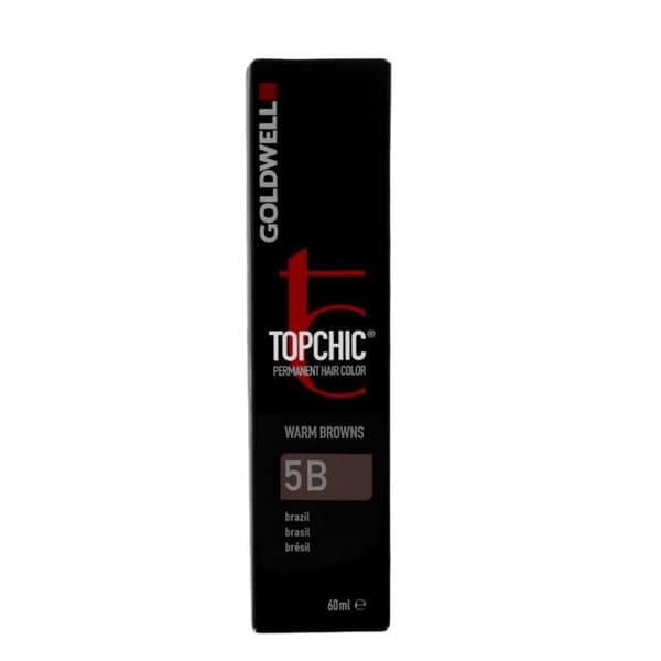 Goldwell Topchic Warm Browns Brazil 5B Permanent hårfärg 60ml.