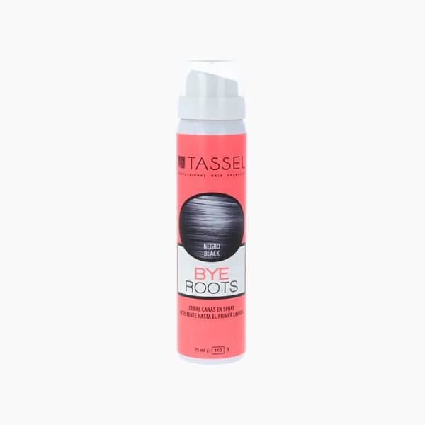 TASSEL svart hår retusch hårkorrigeringsspray 75 ML