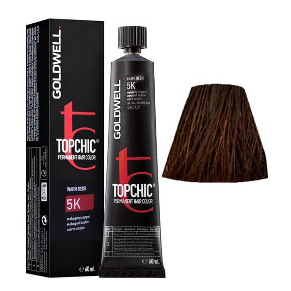 Hårfärg - Goldwell - Topchic - Tub 60ml - Kastanj - Kräm - 5K