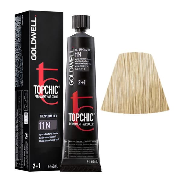 Goldwell Topchic The Special Lift 11N Special Naturlig Blond Permanent Hårfärg 60ml.