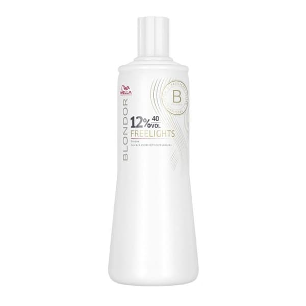 Avfärgning - Wella - Blondor Freelights - 12% - 1000 ml - Alla hårtyper