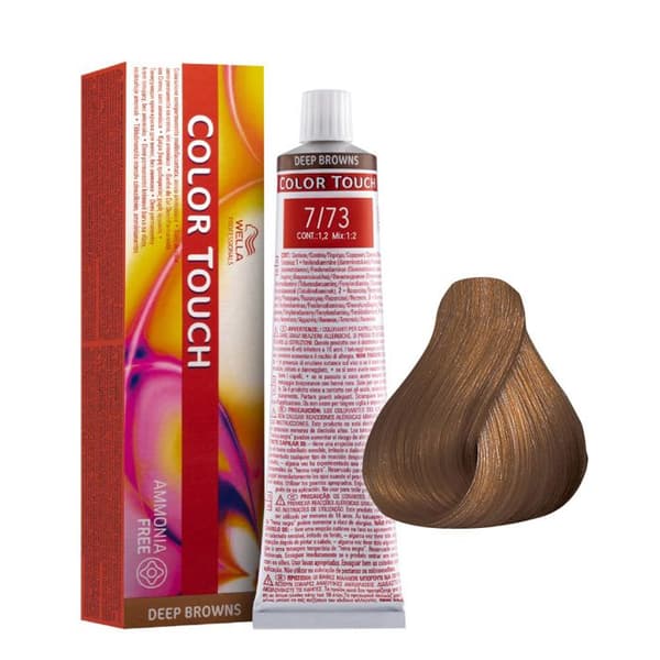 Semi-permanent färgning Färg Touch Deep Brown Wella