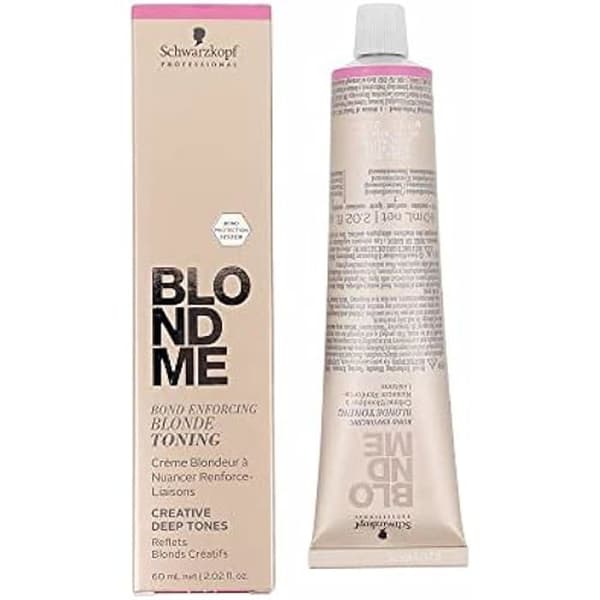 Schwarzkopf Blondme Toning Intense (DT) Granit 60 ML, Standard, Único