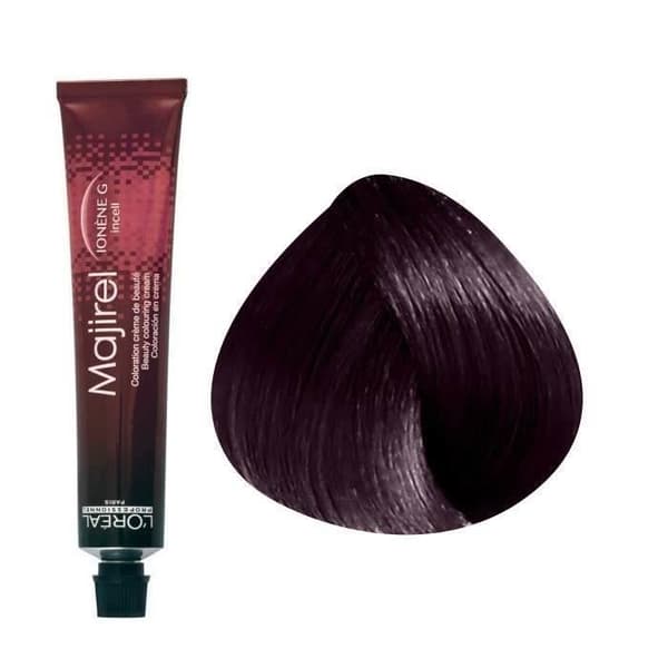 L'Oréal oxidationsfärgning - Majirouge N°4.20 Intense Violin Brun - Brunt hår